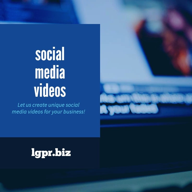 Social Media Videos Priced per video